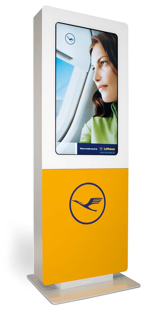 Airport Signage Lufthansa digital