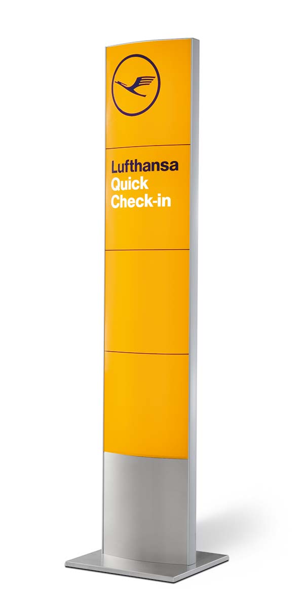 Airport Signage Lufthansa